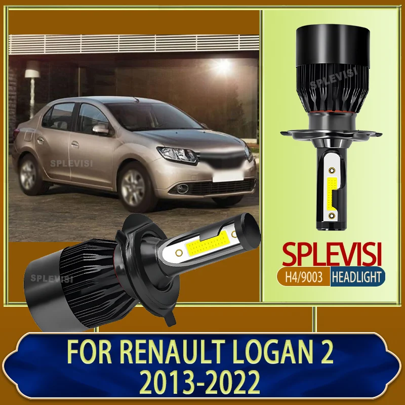 

Advanced LED Headlamp for a Wider Cleaner Light Pattern For RENAULT LOGAN 2 2013 2014 2015 2016 2017 2018 2019 2020 2021 2022
