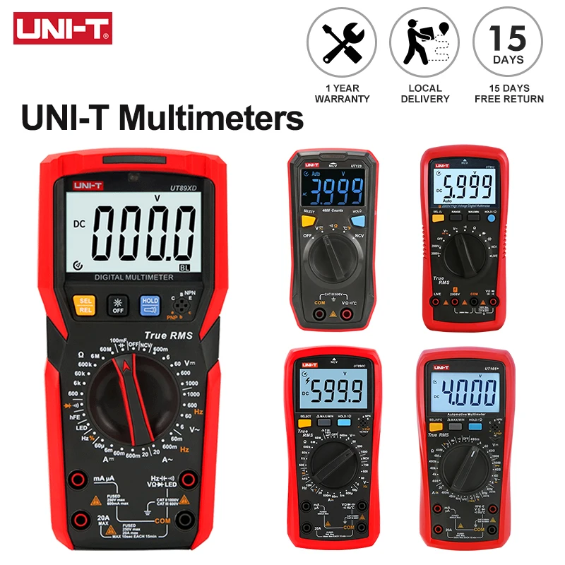 

UNI-T UT89X/UT89XD цифровой мультиметр