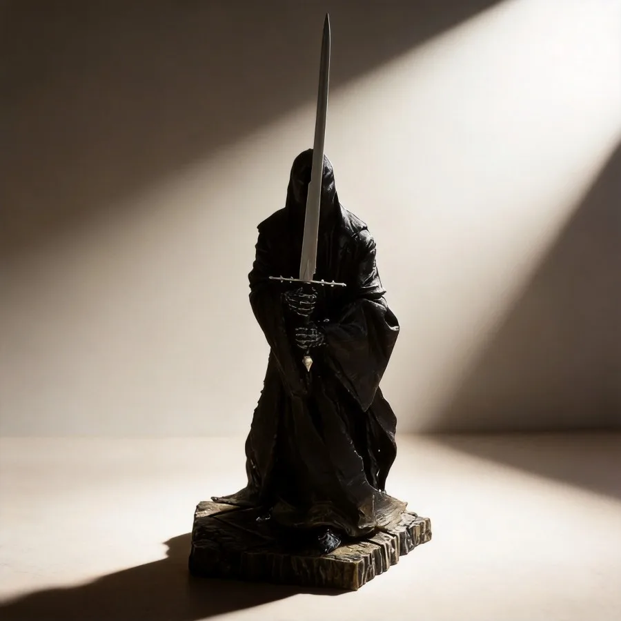 Figura de Anime El Señor de los Anillos, Rey Brujo de Angmar, 27 cm, Modelo Coleccionable, Estatua Decorativa, Regalo para Fans