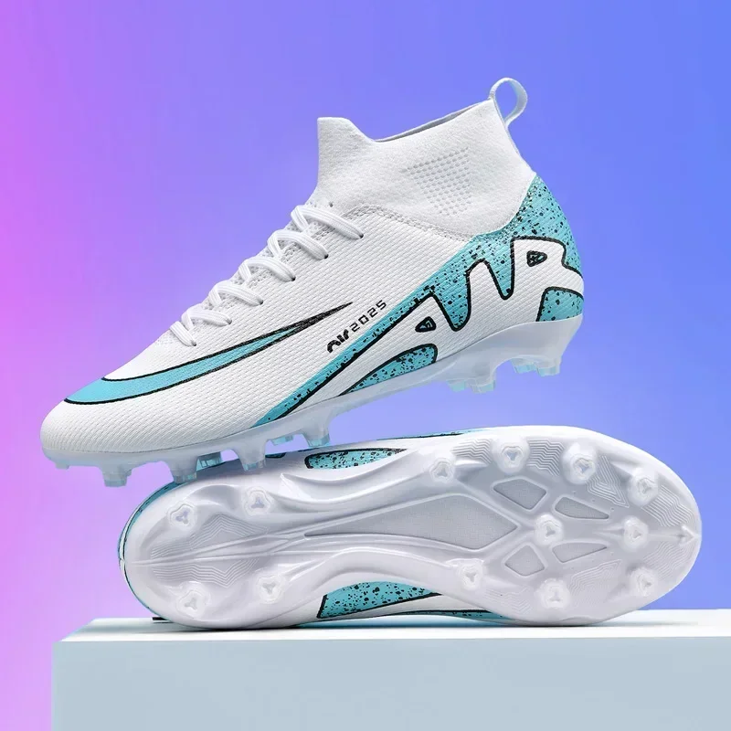 جديد رجل TF/FG جودة عالية المهنية سريع العشب أحذية كرة القدم خفيفة التدريب رصع أحذية كرة القدم ملعب كرة القدم الأحذية