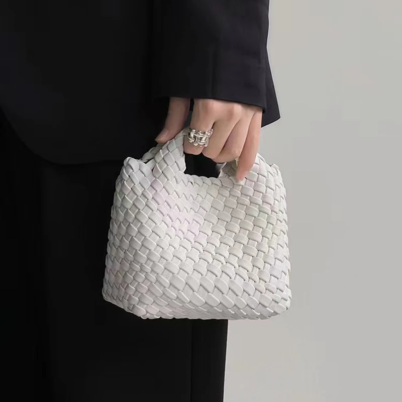 Designer Luxury Bag Knitting Chain Bag Shoulder Bag For Women Small Size Woven Handbag Composite Bag Female Bag