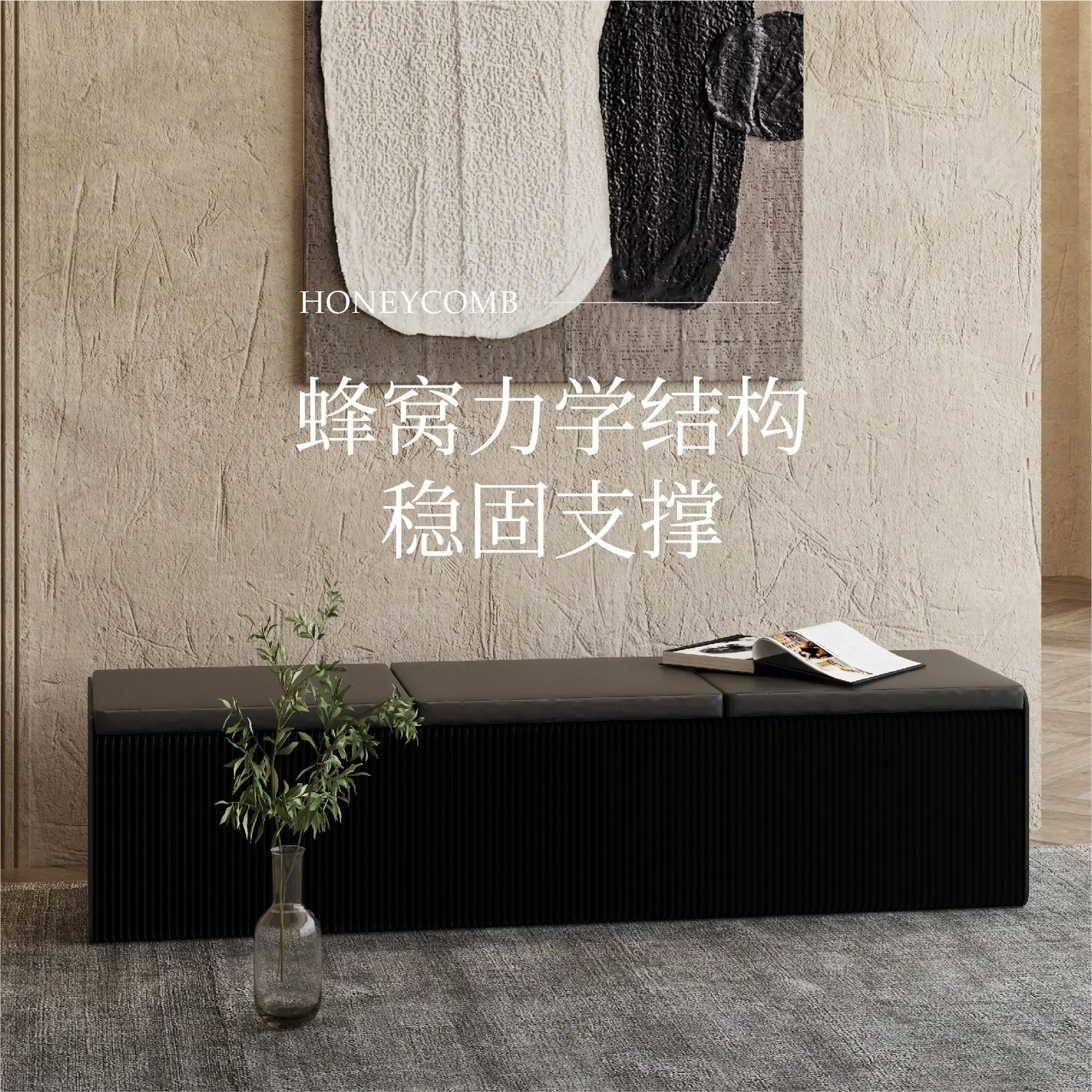Eighteen-paper Folding Stool, Retractable Paper Stool, Low Stool, Household Space-saving Multi-person Bench, Folding Stackable