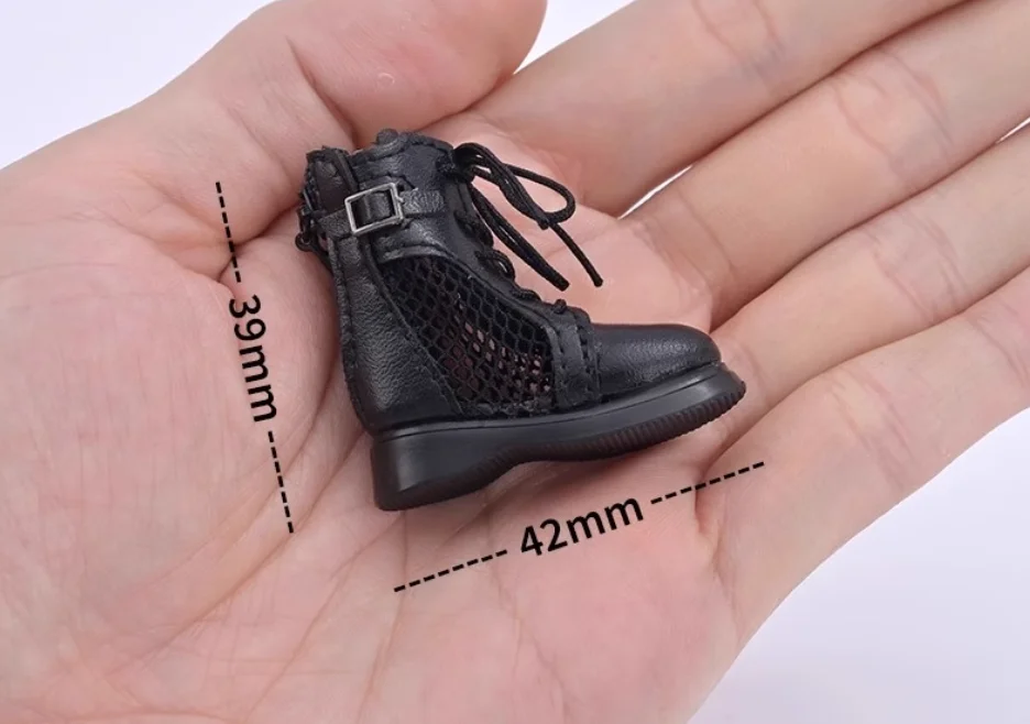 ألعاب الدمى المصنوعة يدويًا عالية الجودة أحذية سنتر مناسبة لدمى الجنود النسائية بمقياس 1/6 BBIKG638