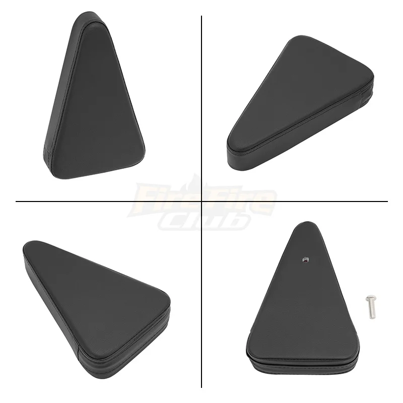 Motorcycle Accessories Rear Backrest Cushion Universal Sissy Luggage Rack Passenger Pad For Harley Yamaha Honda Suzuki Kawasaki