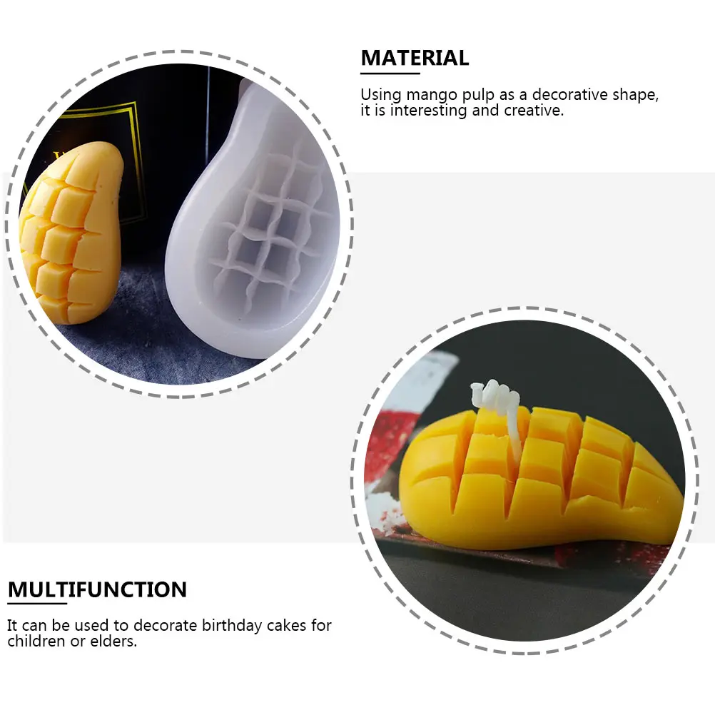 

3D Mold Silicone Cake Baking DIY Tool Fruit Shaping Pulp Craft Homemade Cookie Mould Food Making Kitchen Supplies