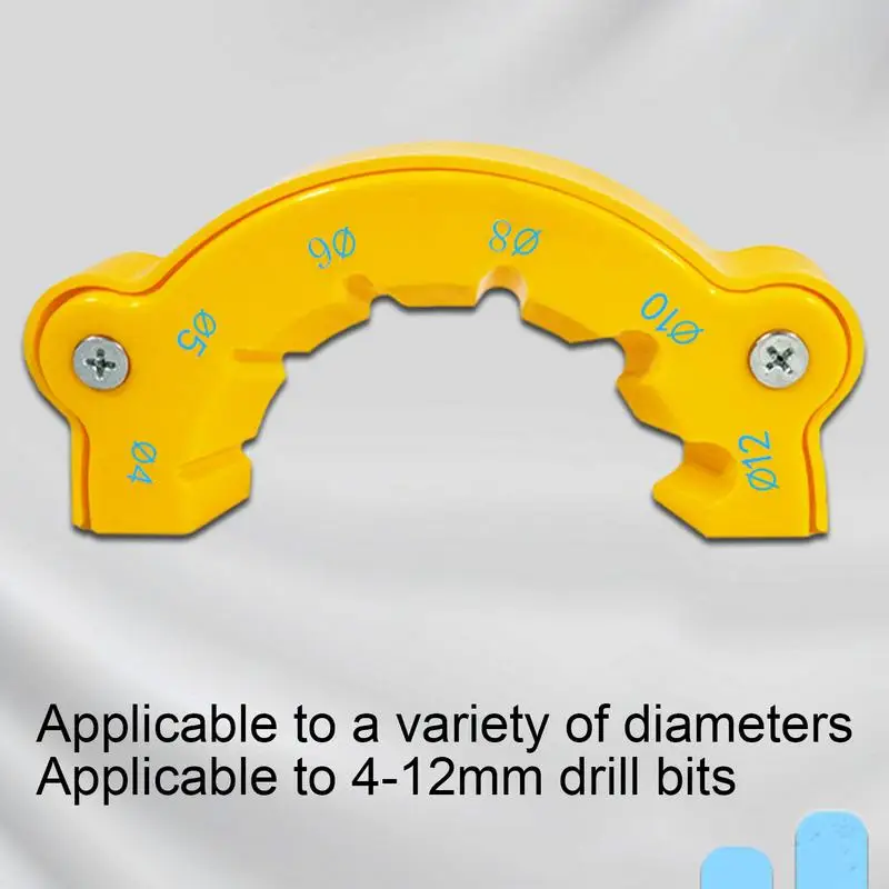 Drill Bit Sharpener Adjustable Drill Sharpener Machine Angle Grinder Bit Sharpener Stable Drill Bit Grinder for Multi