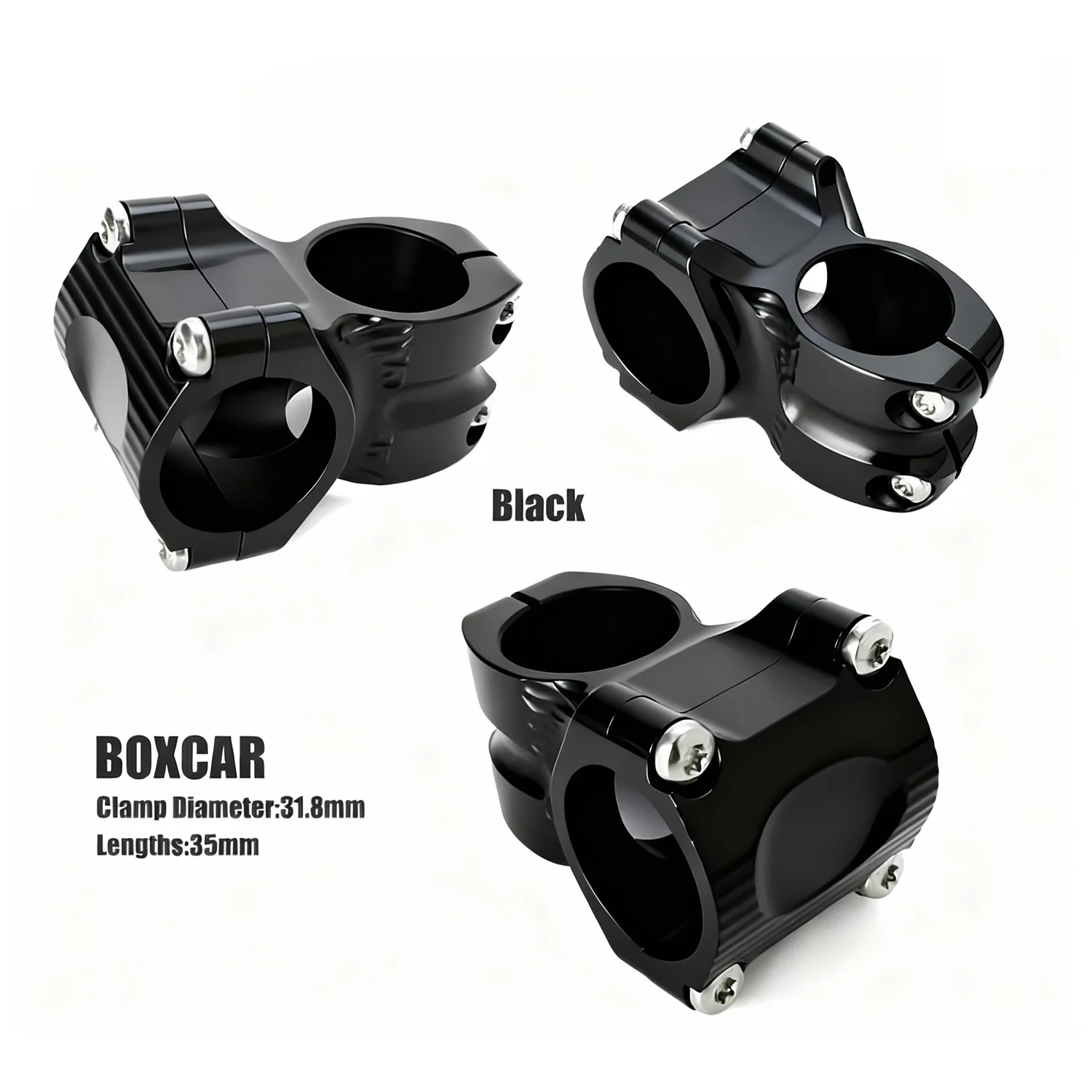 AliExpress NONE component makes the boxcar station wagon a perfect match for road bikes, with a 31.8mm caliber and 0 degrees Stem