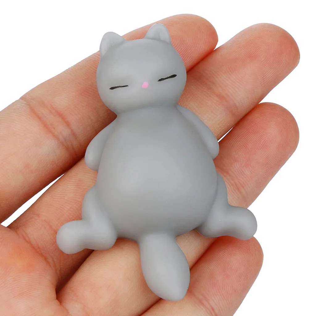 Kawaii Anti Stress Palla Gatto Spremere Giocattolo Squishy Giocattolo di Decompressione Creativo Giocattoli Per Bambini Carino Desktop Decor Giocattoli Alleviare Lo Stress