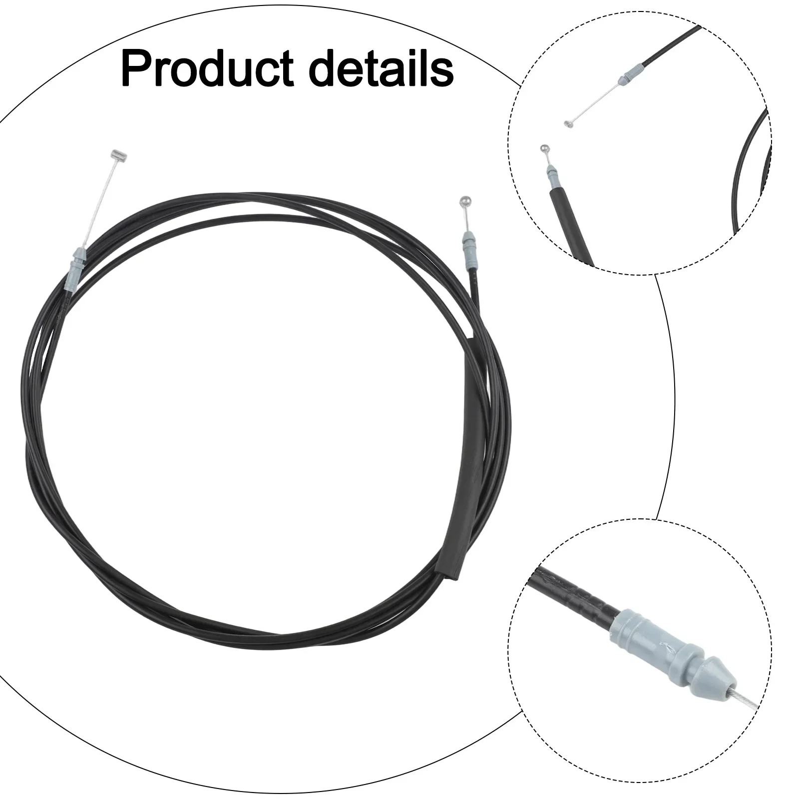 Trunk Luggage Area Lock Release Cable For Toyota For Camry 2002-2006 Matches OEM 64607 33070 For Reliable Operation