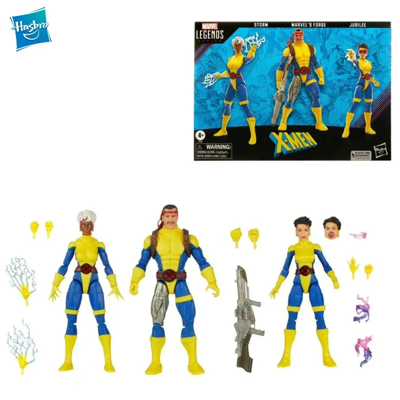 

Новая оригинальная 6-дюймовая экшн-кукла Hasbro Marvel Legends STORM MARVEL'S FORGE JUBILEE