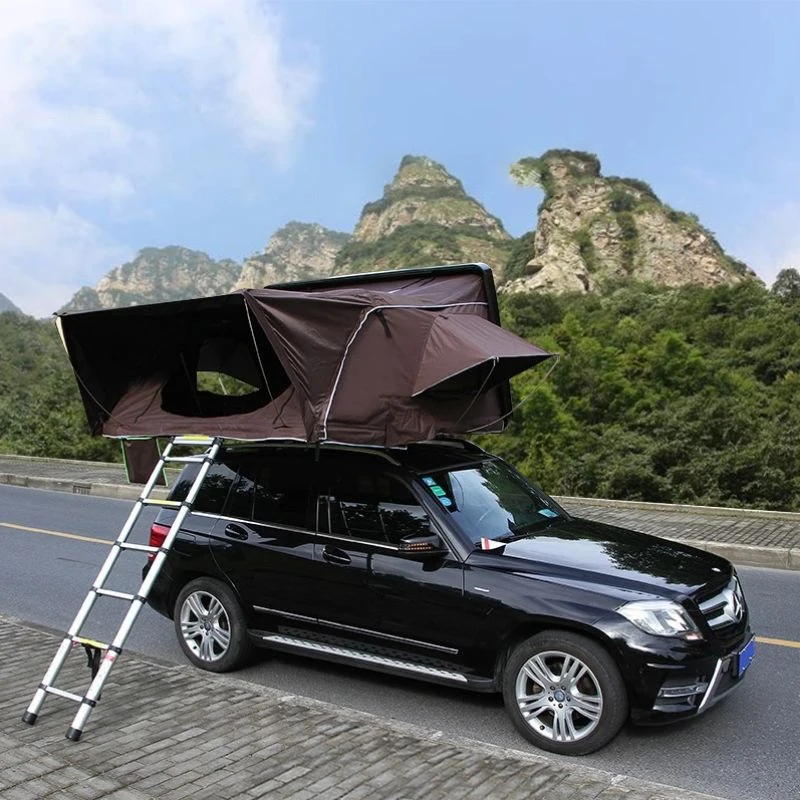 

Outdoor Self-driving Car 5-8 People SUV Fully Automatic Aluminum Folding Hard Shell Camping Car Roof Tent