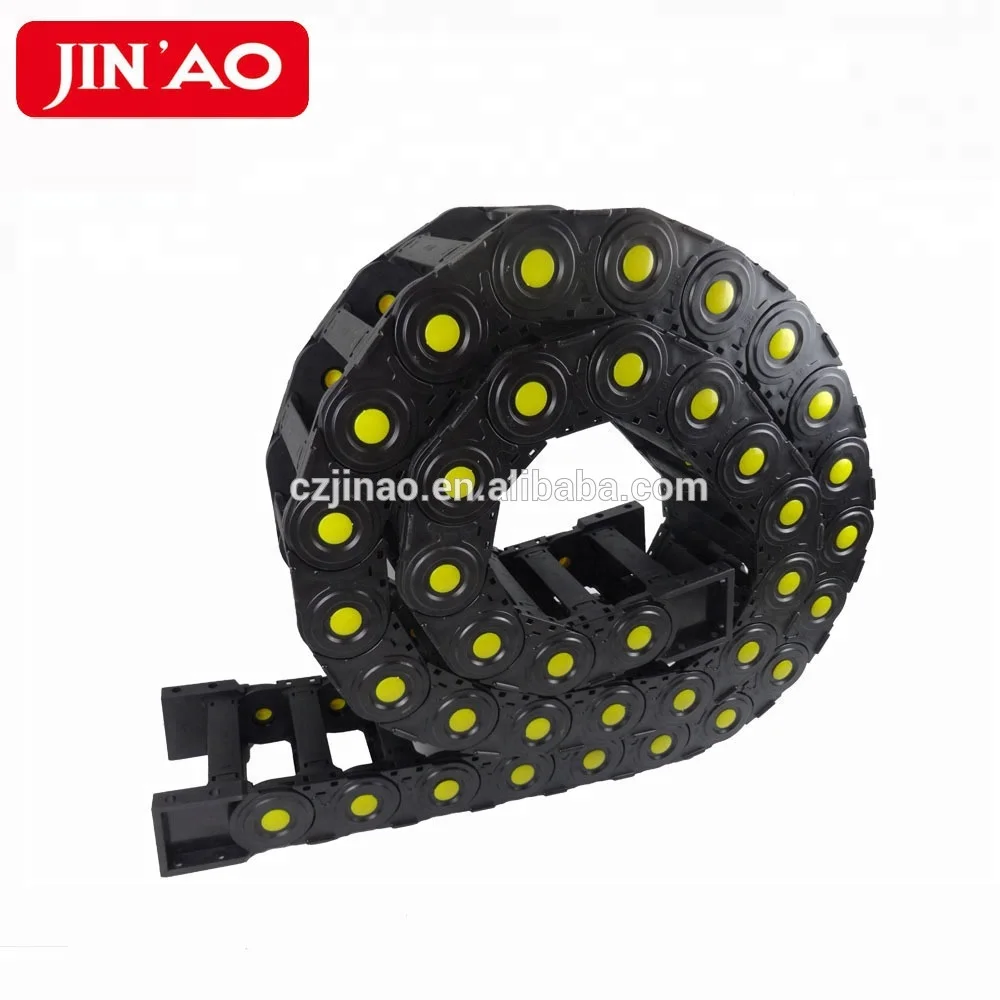 JINAO Cnc Drag Chain 35x75 Engineering Plastic Cable Carrier Chains