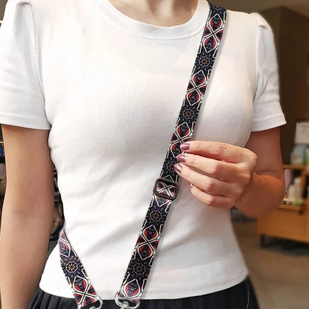 

Universal Adjustable Mobile Phone Lanyard With Gasket Anti Loss Rope Crossbody Neck Strap Dual Hooks Hanging Cord