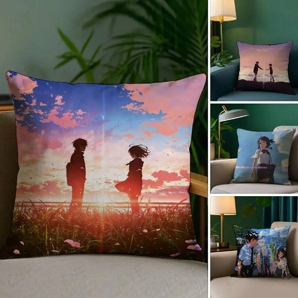 

Cartoon Your N-Name Pillow Case Custom Printed Brushed Fleece Pillow, Baby Skin-Touch, Eco-Friendly Dye-Sublimation Cushion for