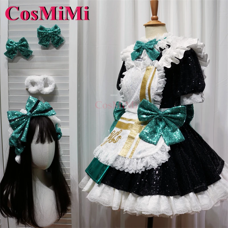 أزياء CosMiMi Anime LoveLive Minami Kotori التأثيرية للحفلات الموسيقية الصوتية فستان الأداء الحلو كرنفال ملابس لعب الأدوار