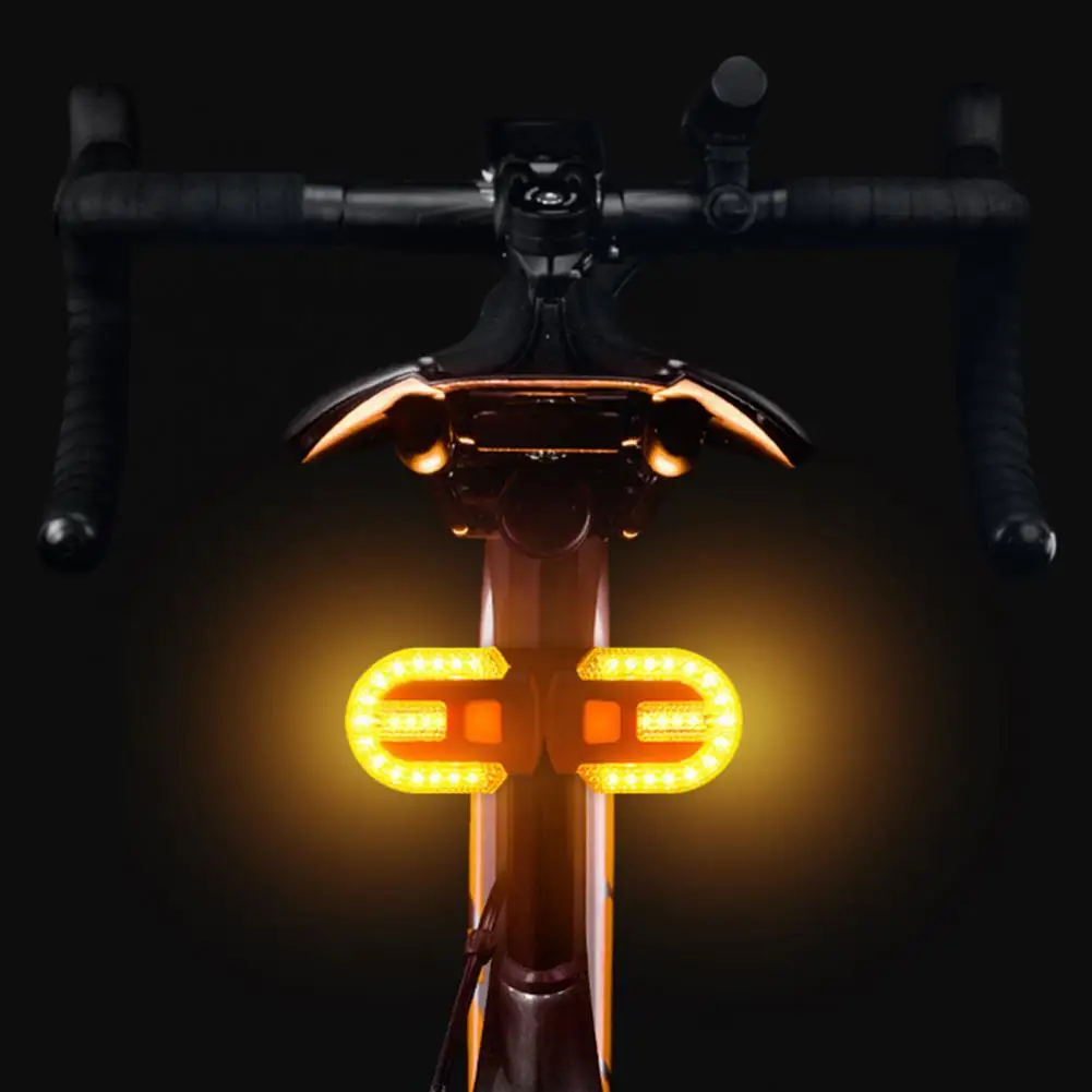 Night Lighting Detachable Remote Control Cycling Turn Signal Bicycle Accessories