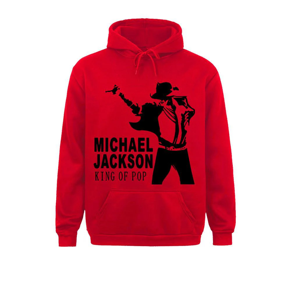 Rock Singer Michael Jackson Men's Hoodie Men's and Women's Fashion Simple Long sleeved Pullover Street Trend Large Sweatshirt