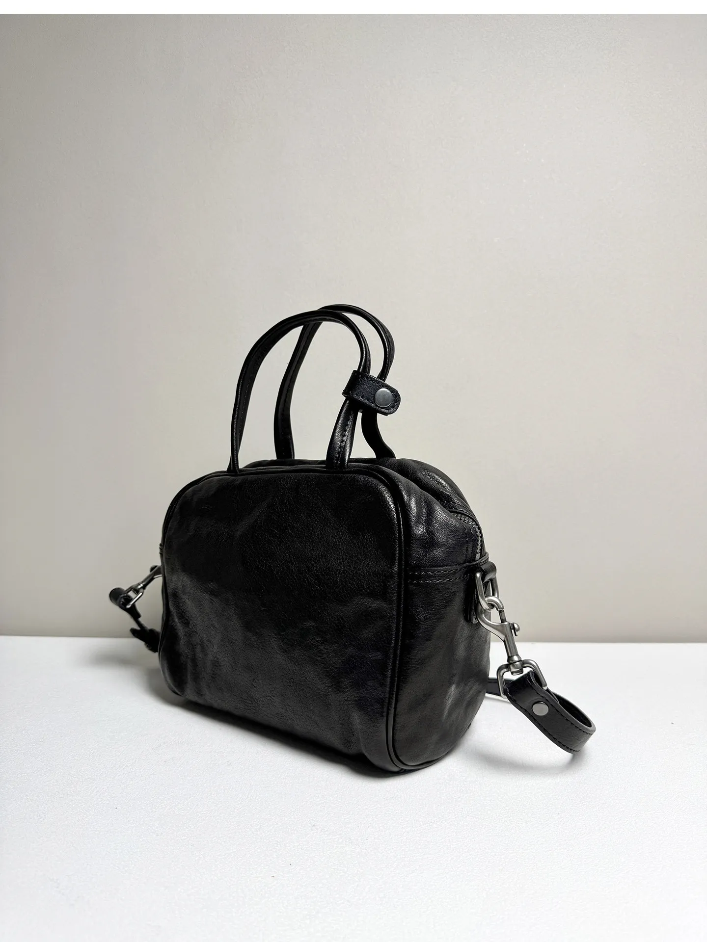 PNDME einfache, modische, hochwertige Damenhandtasche aus Rindsleder der ersten Schicht, Outdoor-Party-Luxus-Umhängetasche aus weichem Echtleder – Detail 22