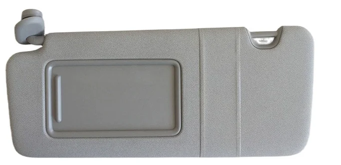 Front Left Right Car Sun Visor Sunshade Make-up Mirror Cord Beige Grey for Kia K4K2 2010 2011 2012 2013 2014 2015