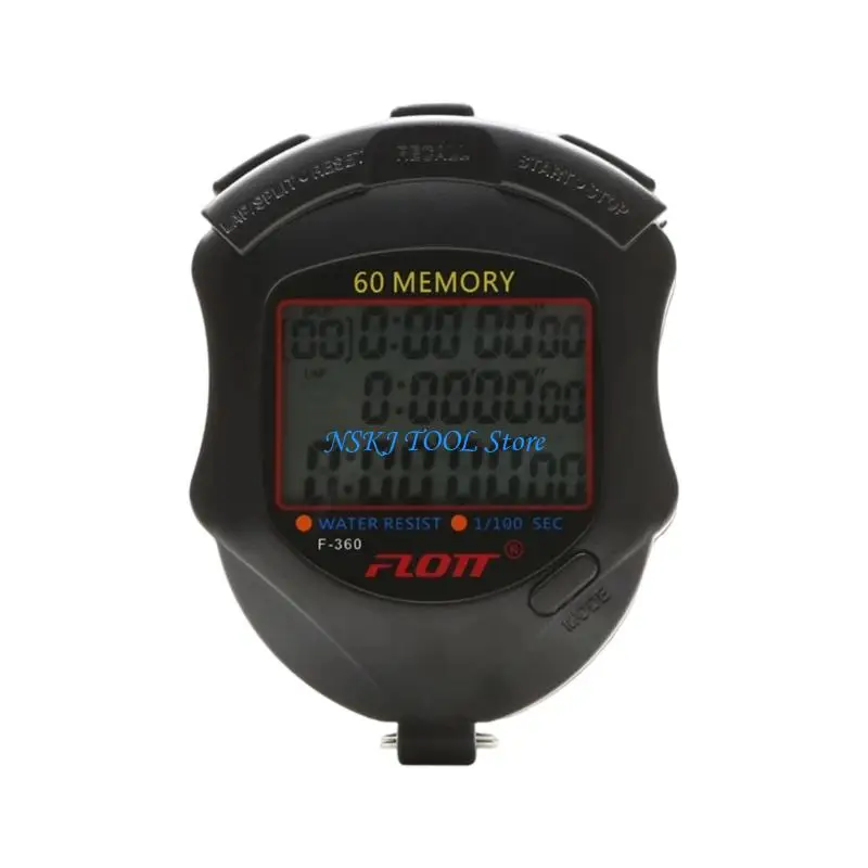 

L8RC Stopwatches Digital Stopwatches with Countdown Timer 10/30/60/100 Lap Memory