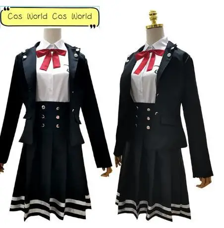 

Anime Danganronpa V3 Shirogane Tsumugi Cosplay Costume School Girls Uniform Dresses Halloween Party Suits Women Clothes