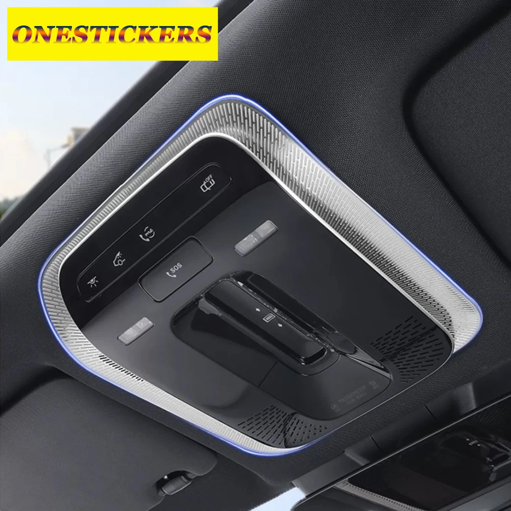 For Mercedes Benz E C GLC EQE Class AMG W214 W206 X254 W254 V295 2022-2025 Car Accessories Roof Front Reading Lamp Trim Cover