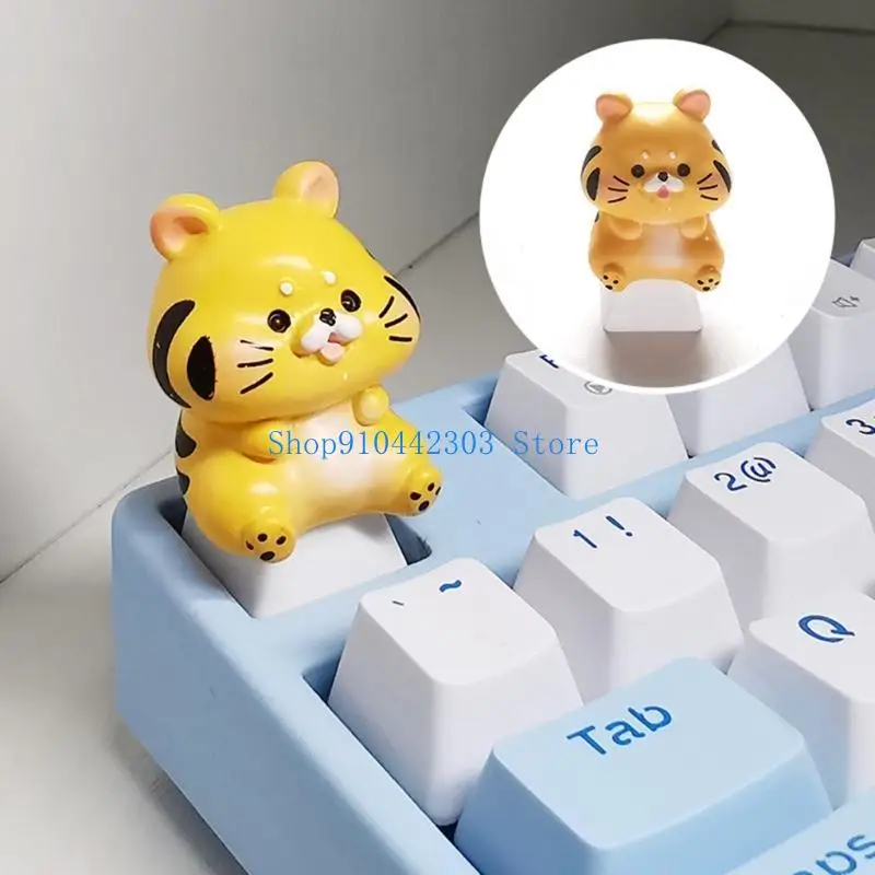 Anpassbare Sternzeichen-Tastenkappe, 3D-Tierharz-Tastenkappe, einzigartige mechanische Tastaturverbesserung, 1 Stück Tastenkappe – Detail 10