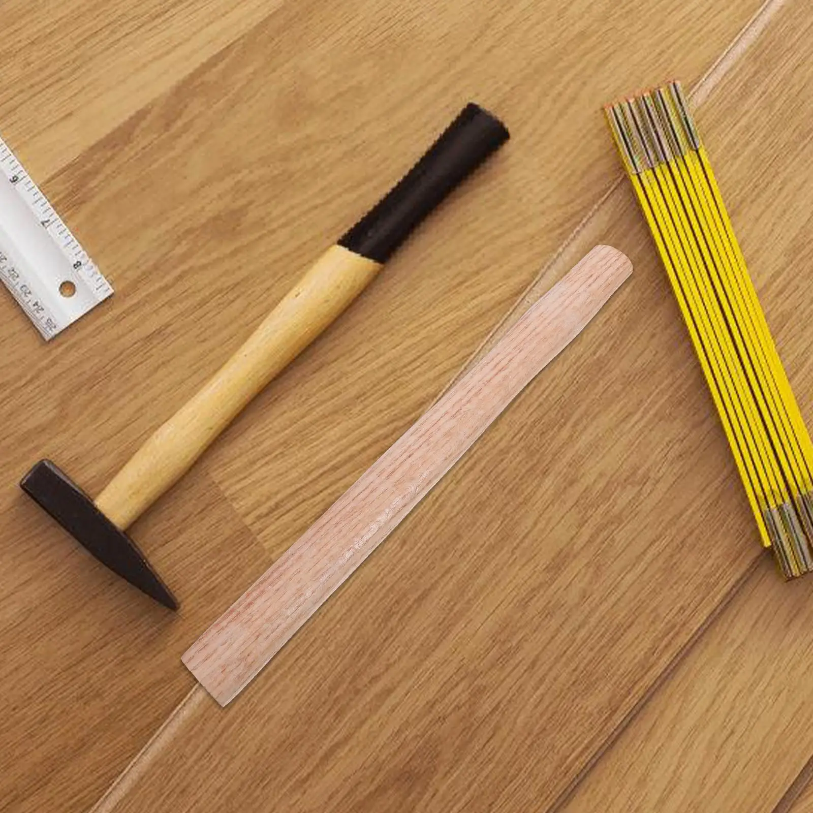 Wooden Hammer Handle Replacement 1. Small Grip for Outdoor Oak Wood 32 36cm Easy Install Construction