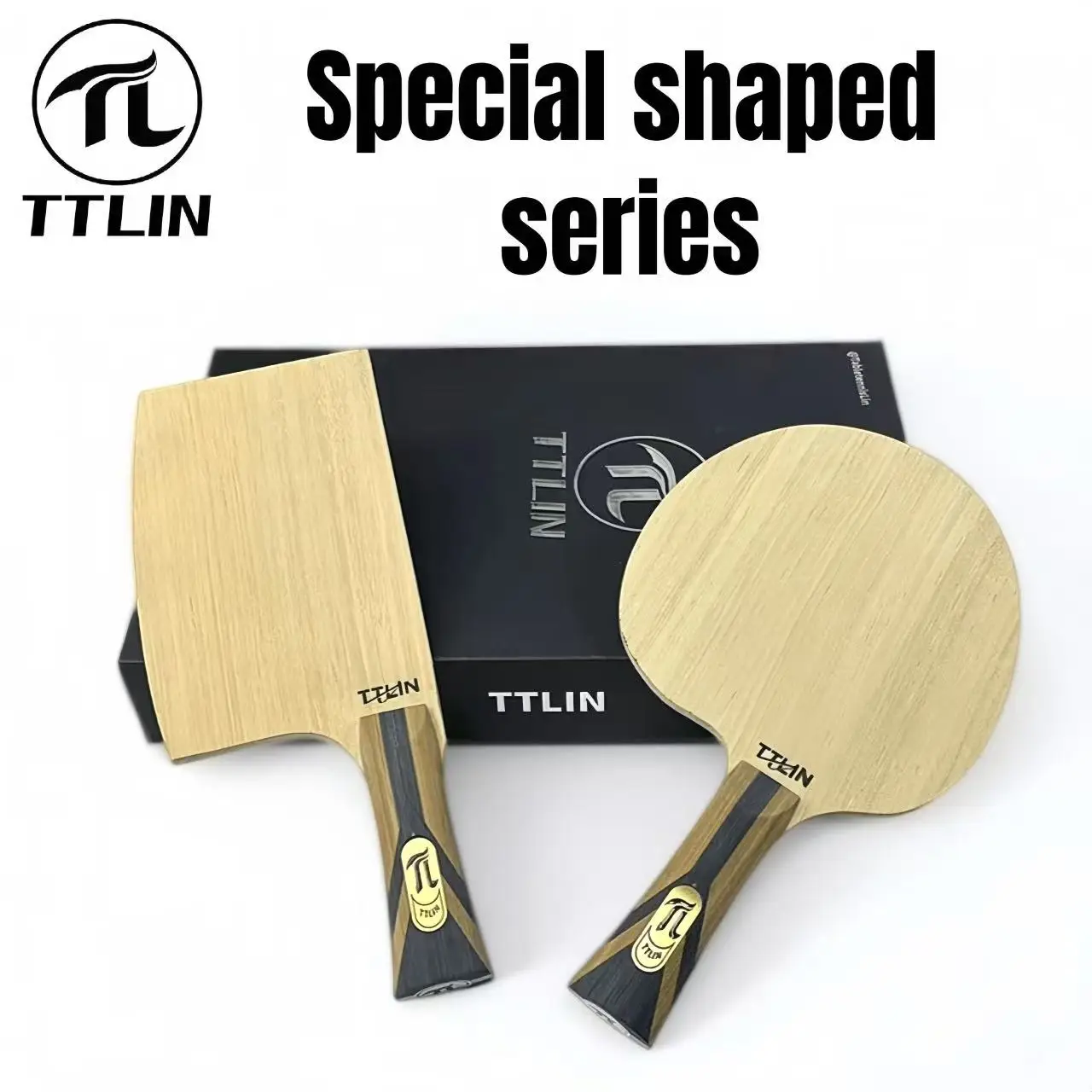 TTLIN Innovative P/O Series Special Shape Table Tennis Racket Blade Amateur Entertainment Training Table Tennis Blade