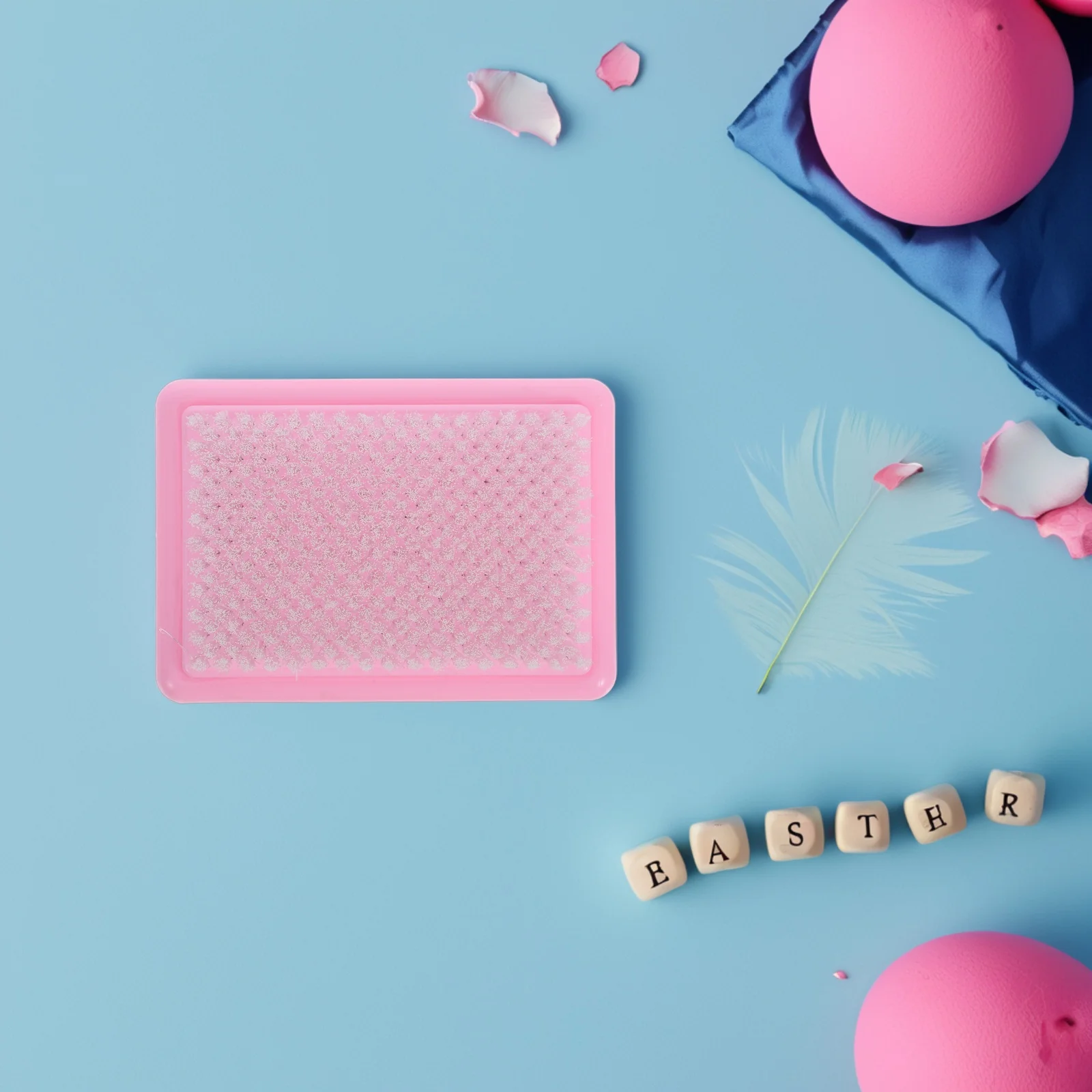 

Wool Felt Tool Brush Compact Mat Foam Pad Workbench Pp Craft Needle Felting Base Durable Material Handmade Projects