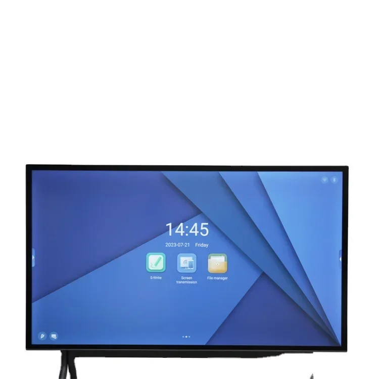 

65'' Capacitive Multi Touch Screen Panel Electronic Smart Board Black SDK Interactive Whiteboard for Education
