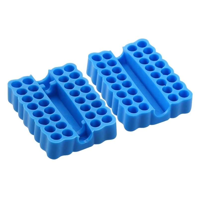 32 Holes Shank Screwdriver Bit Holder Plastic Screwdriver for Head Storage f