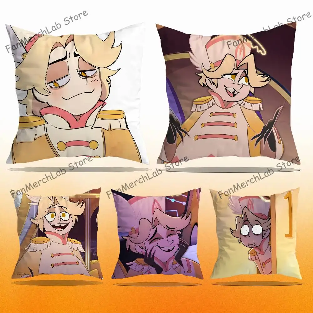 

Hotel Anime H-Hazbin A-AbelS Pillow Case For Sofa Decor Car Office Room Printing Cushion Cover Decorations and Protector