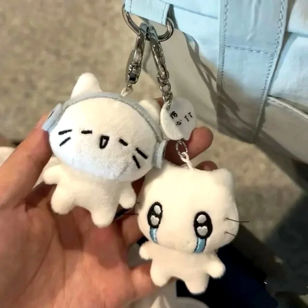 Cute Cat Plush Keychain Kitten Bag Charm