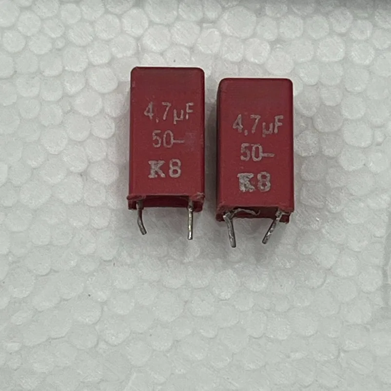 475 50V 4.7UF 63V 4U7 MKS2 pin pitch 5mm audio capacitor disassembly machine