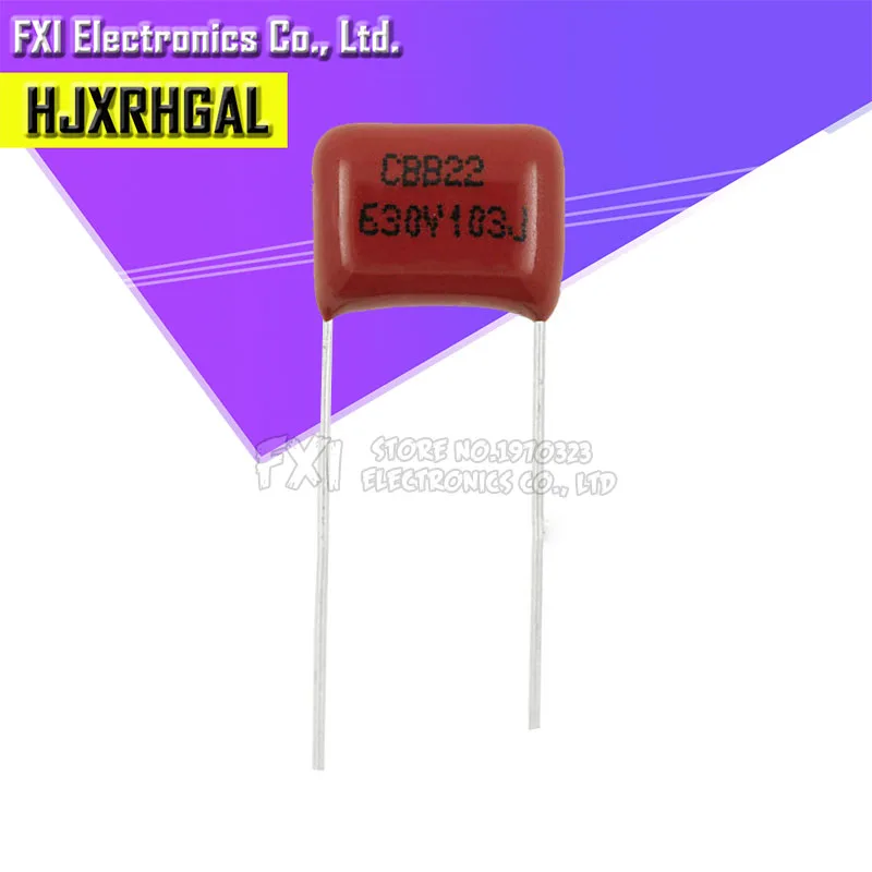 20PCS 630V103J 0,01 UF Pitch 10MM 10NF 630V 103 CBB Polypropylen film kondensator neue