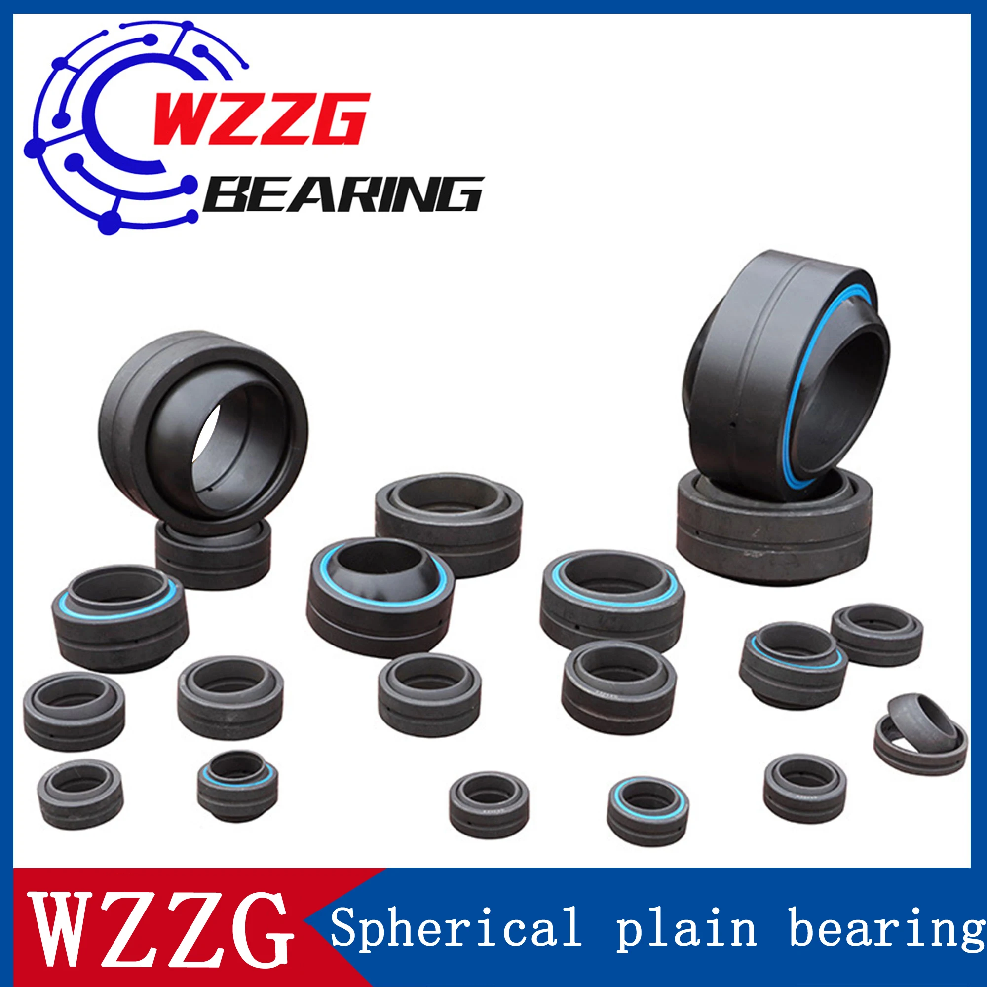 WZZG 20 pçs/lote Joint Rolamentos GE Série Rolamentos Rótula Radical GE6E Tamanho 6*14*6mm