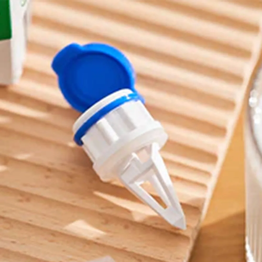 2pcs Milk Bottles Pourer Fruit Juice Pour Spout Drink Diverter Splitter Beverage Changeover Caps Stopper Drinking Accessories