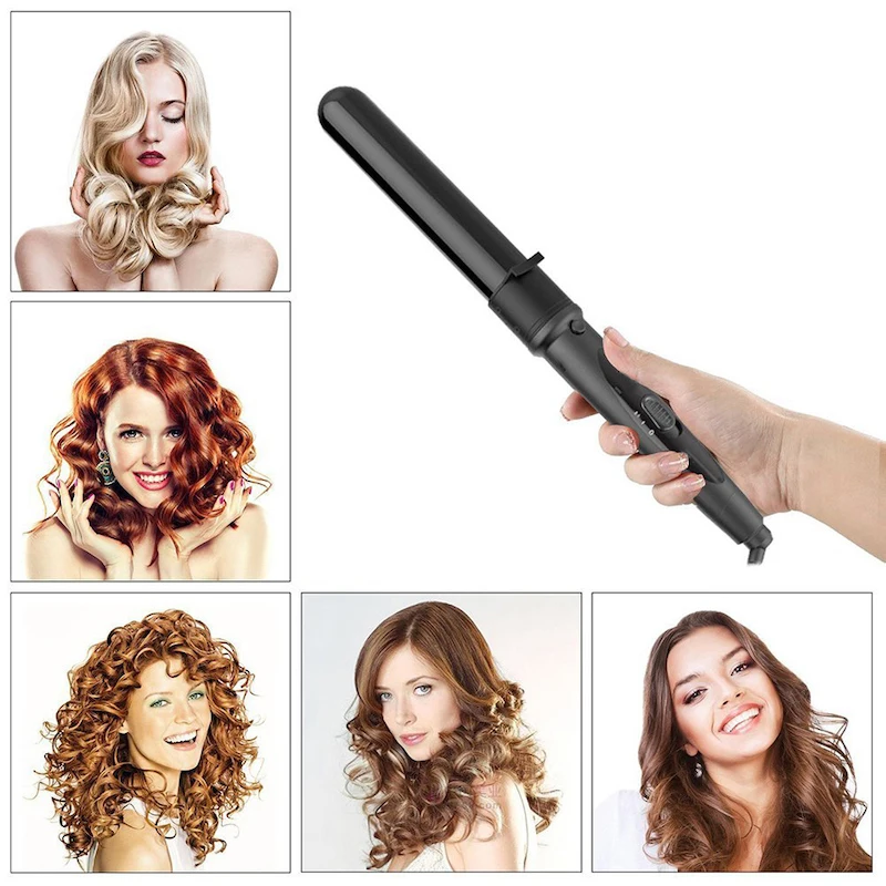 

5 in 1 Curling Iron Set Wand Multi Kit Interchangeable Wand Multiple Head Hair Curler Tong Curling Wand Set Iron