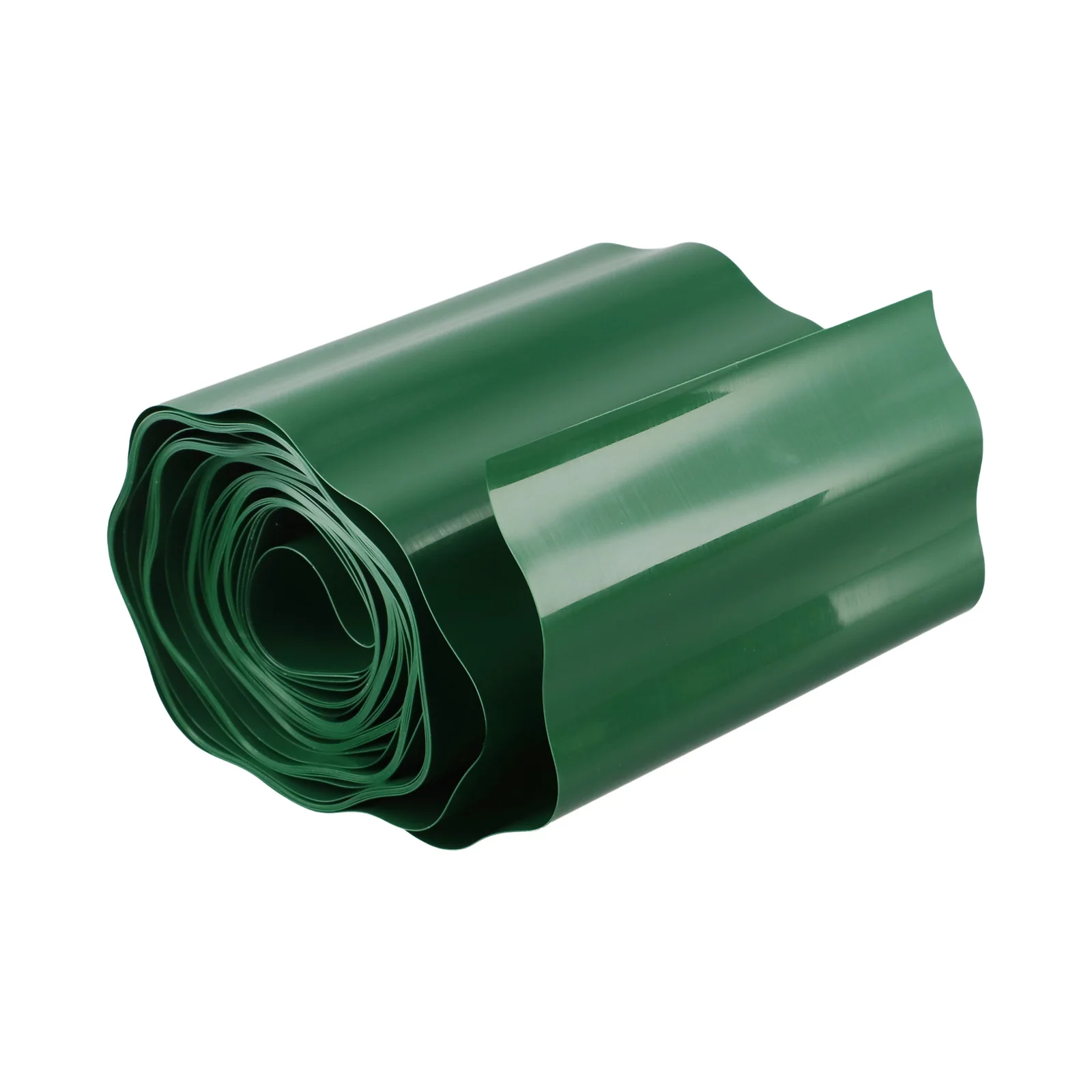 Garden Landscape Edging Border Fence for Lawn Control and Path Definition Flexible Plastic Material for Outdoor Use