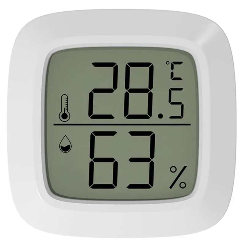 미니 LCD 디지털 온도계 습도계, 실내 온도 및 습도 계량기 센서, 계량기 가정용 온도계