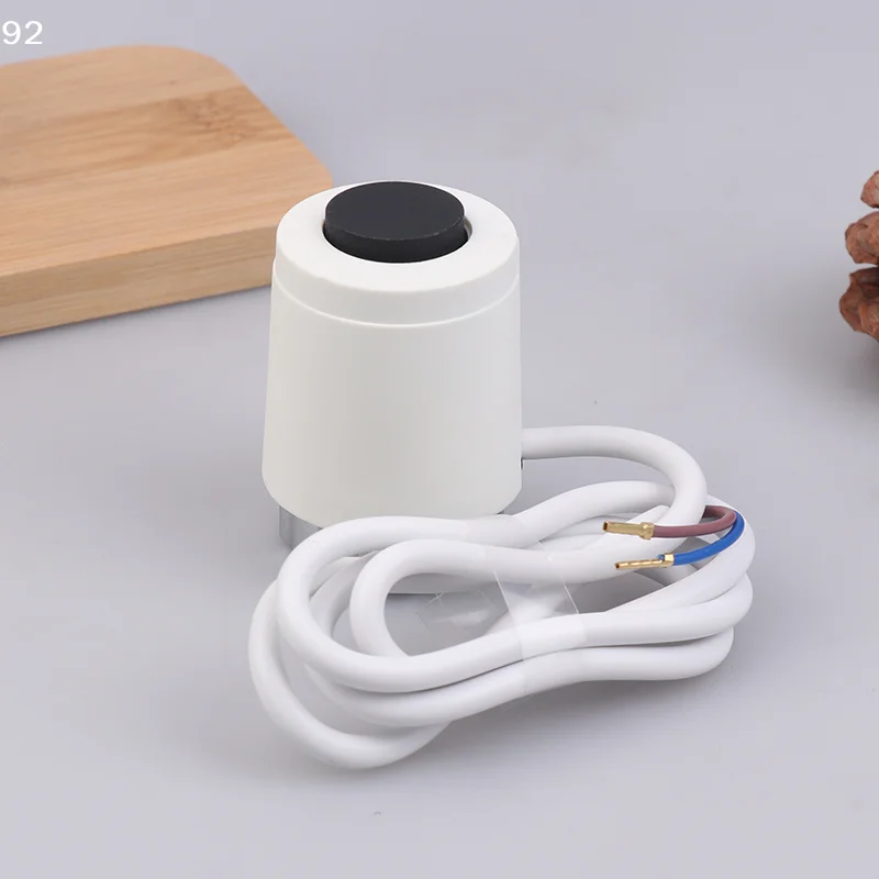 230V NO Valve N58A Electric Thermal Actuator Radiator For Manifold Underfloor Heating Normally Open Thermostatic Valve