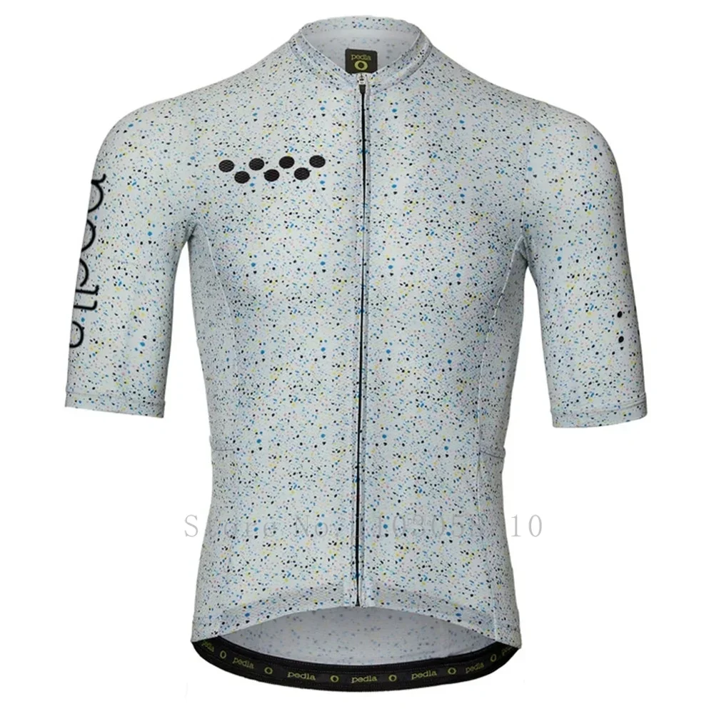 Camiseta de Ciclismo RM para Hombre, Camiseta de Ciclismo de Carretera de Alto Rendimiento, Camisetas de Ciclismo Transpirables, Ropa de Ciclismo Ligera Pro Aero