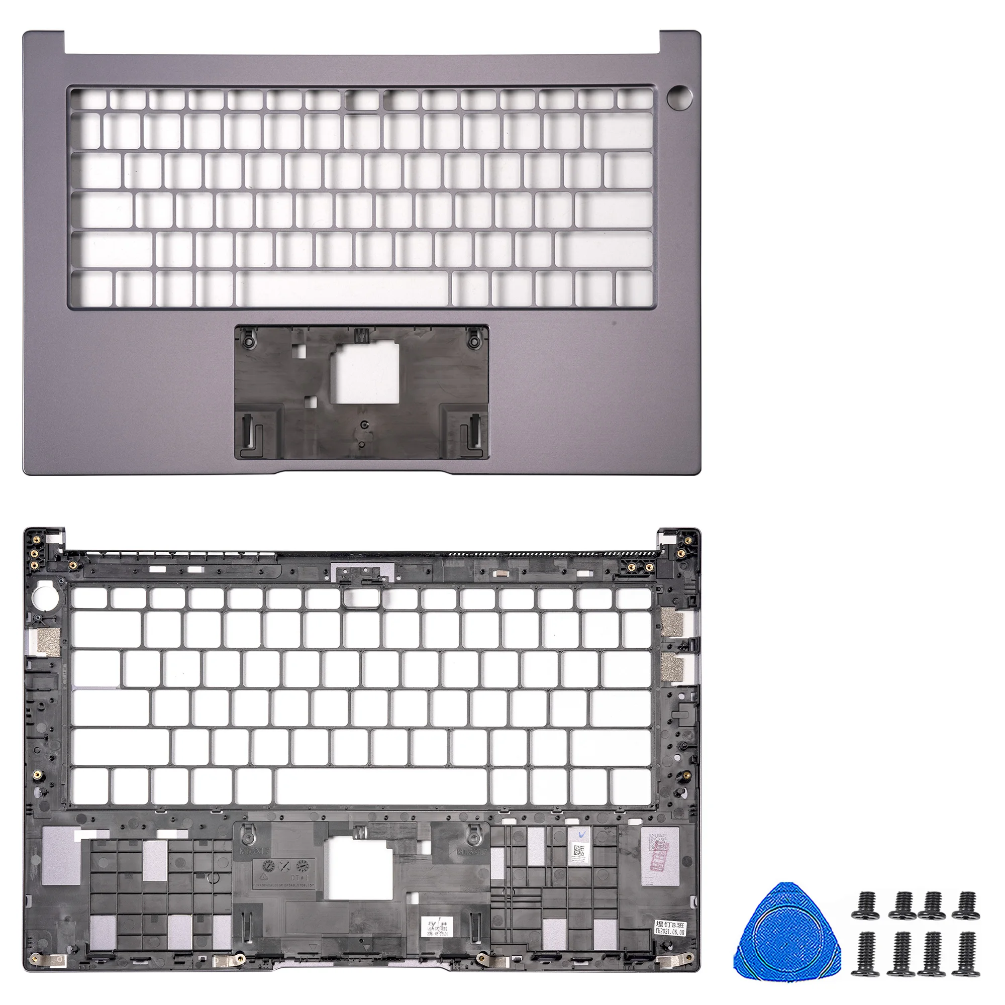 Imagem -04 - Estojo para Huawei Matebook d 14 D14 Nbl Série nb Nbl-waq9r Nbb-wah9 Tampa Traseira Lcd Painel Frontal Palmrest Bottom 14.0 Novo