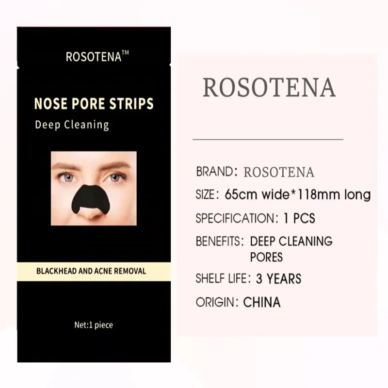 1/10/20/50pcs Nose Patch  Blackhead Remove Mask  Deep Shrink Cleaning Pore Nose Black Head Remove Stickers Skin Care Mask Patch