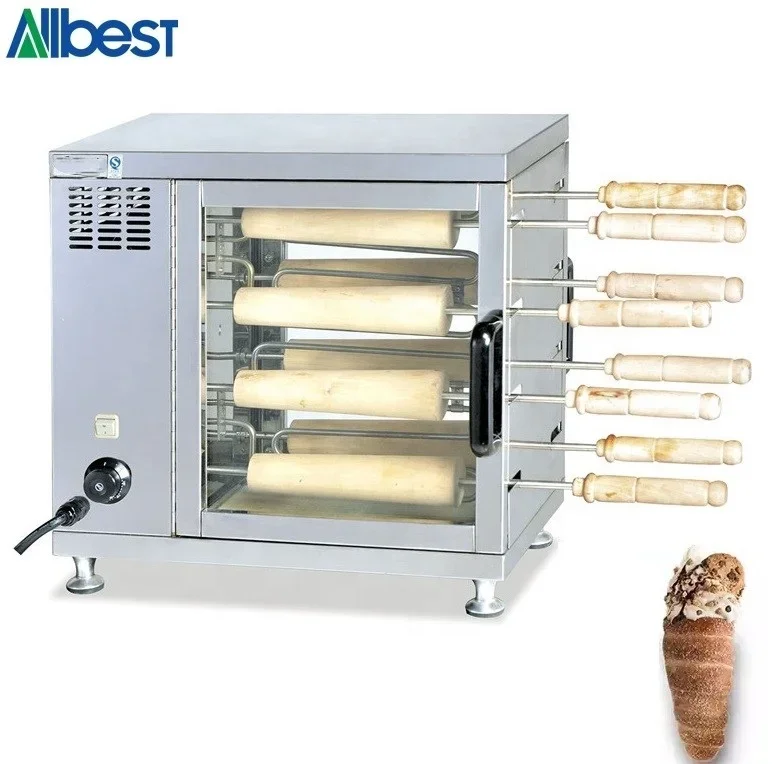 

Automatic Sweet Bread Roll Making Chimney Cake Machine For Bakery Small Business