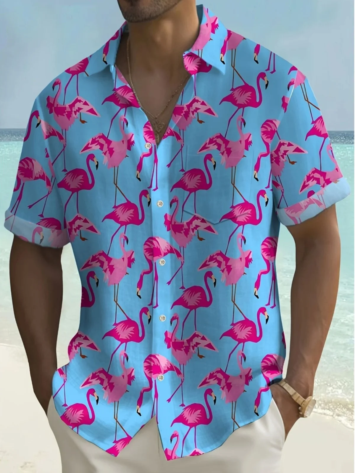 

Однобортный утюг с принтом и откидным воротником Moisture-ng Дышащее полиэфирное волокно ort Sve Slim Fit Youth Faion