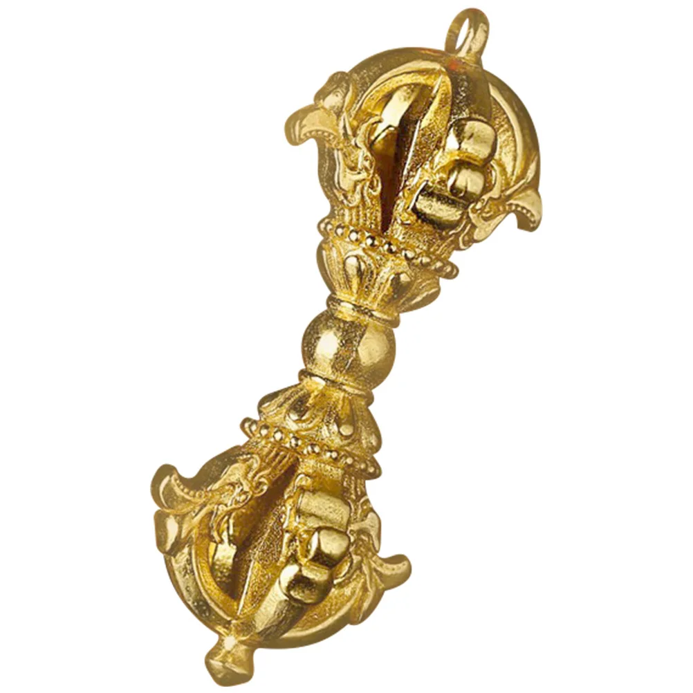

Small Copper Vajra Pestle Pendant Vintage Style Vajra Ornament for Keychain Bag Decor DIY Jewelry Making Craft