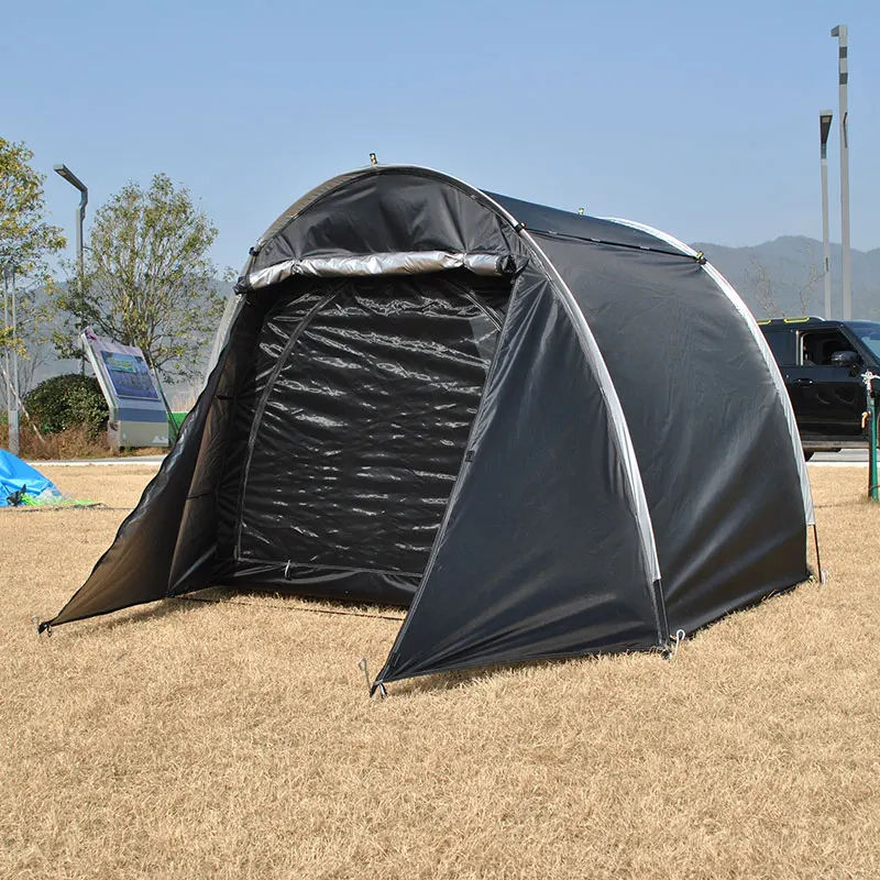 

Tunnel Tent with Built-In Mosquito Net & Detachable Canopy – Lightweight 2-3 Person Shelter for Multi-Scenario Use