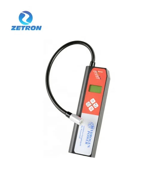 Zetron Hydrogen Power Multi-Range Handheld Gas Leak Detector With Suction Pump Led Display